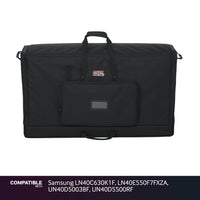 Gator LCD Screen Gig Bag for Samsung LN40C630K1F, LN40E550F7FXZA, UN40D5003BF, UN40D5500RF