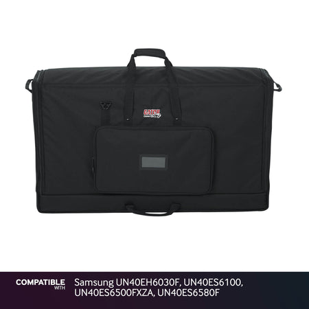 Gator LCD Screen Gig Bag for Samsung UN40EH6030F, UN40ES6100, UN40ES6500FXZA, UN40ES6580F