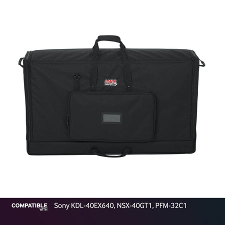 Gator LCD Screen Gig Bag for Sony KDL-40EX640, NSX-40GT1, PFM-32C1