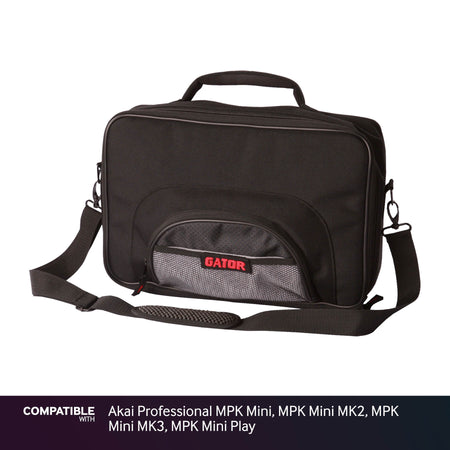 Gator 15" x 10" Bag for Akai Professional MPK Mini, MPK Mini MK2, MPK Mini MK3, MPK Mini Play