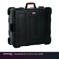 Gator Pop-Up Mixer Case for Soundcraft SX 12, Ui12, Ui16, Ui24R