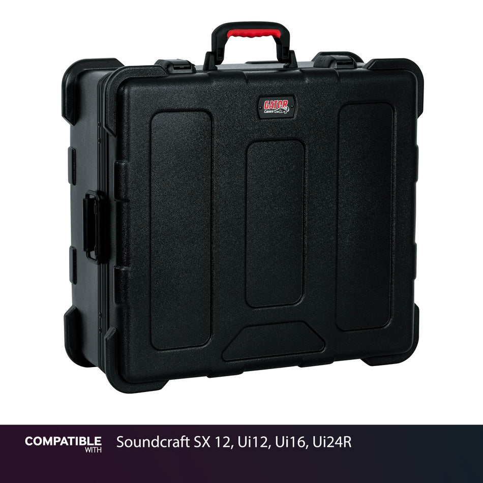 Gator Pop-Up Mixer Case for Soundcraft SX 12, Ui12, Ui16, Ui24R