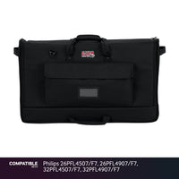 Gator LCD Screen Gig Bag for Philips 26PFL4507/F7, 26PFL4907/F7, 32PFL4507/F7, 32PFL4907/F7