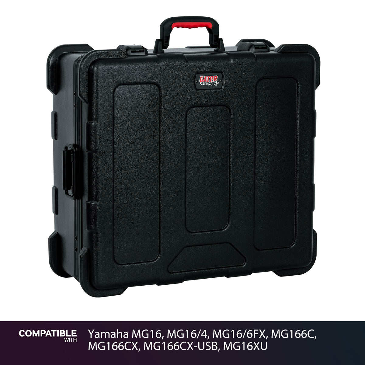 Gator Pop-Up Mixer Case for Yamaha MG16, MG16/4, MG16/6FX, MG166C, MG166CX, MG166CX-USB, MG16XU