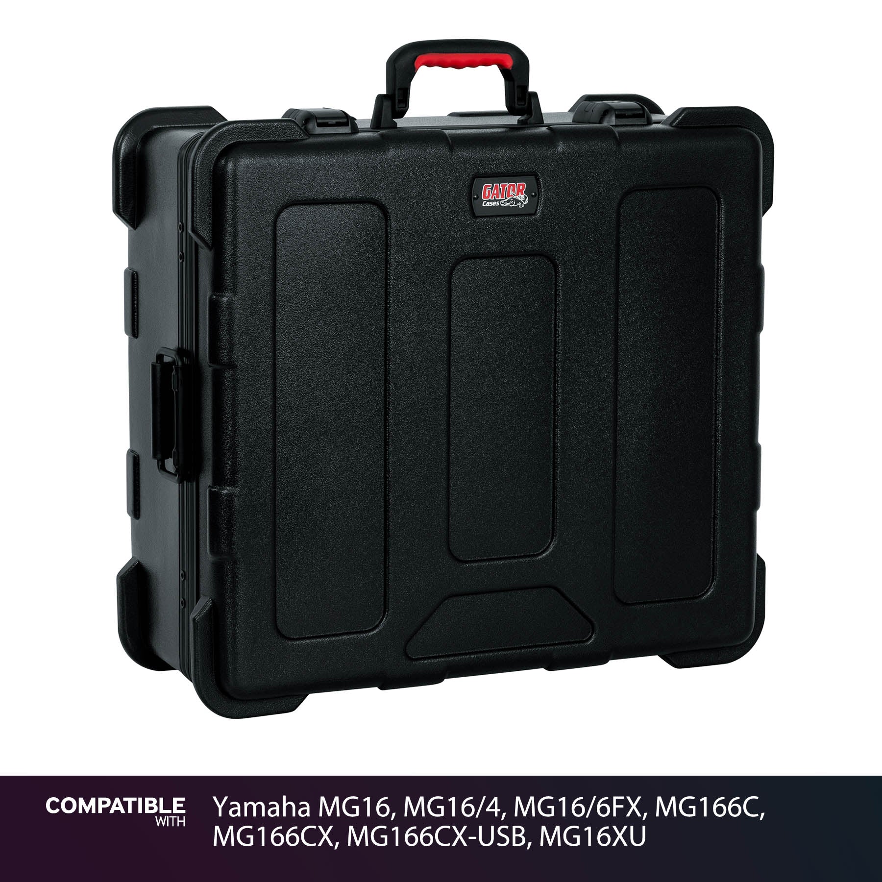 Gator Pop-Up Mixer Case for Yamaha MG16, MG16/4, MG16/6FX, MG166C, MG166CX, MG166CX-USB, MG16XU