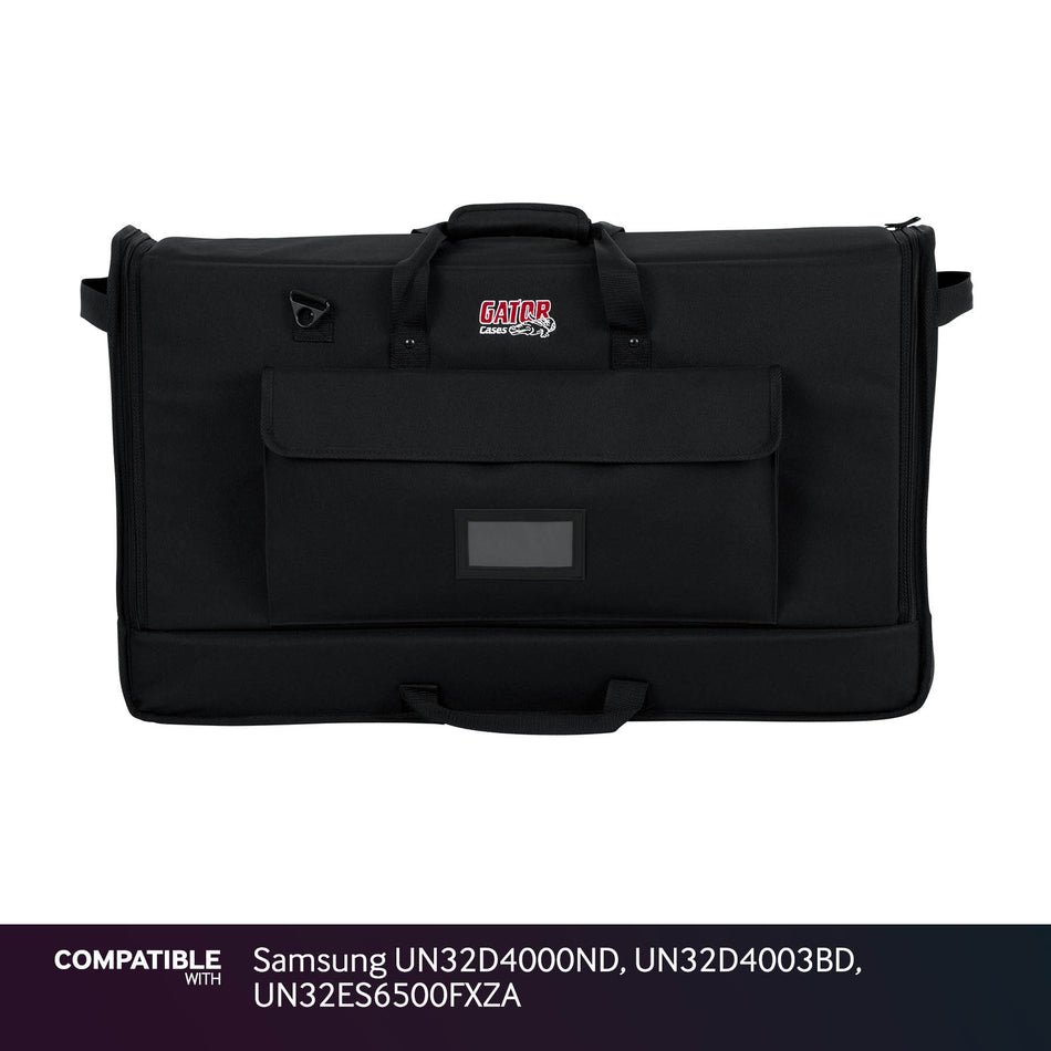Gator LCD Screen Gig Bag for Samsung UN32D4000ND, UN32D4003BD, UN32ES6500FXZA