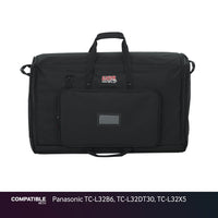 Gator LCD Screen Gig Bag for Panasonic TC-L32B6, TC-L32DT30, TC-L32X5