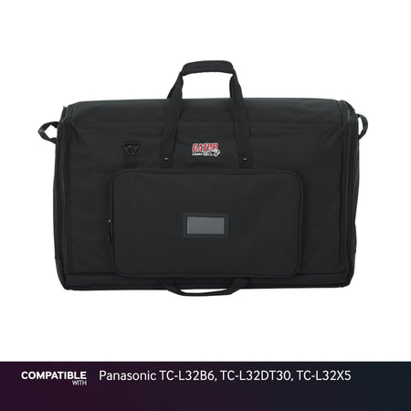 Gator LCD Screen Gig Bag for Panasonic TC-L32B6, TC-L32DT30, TC-L32X5