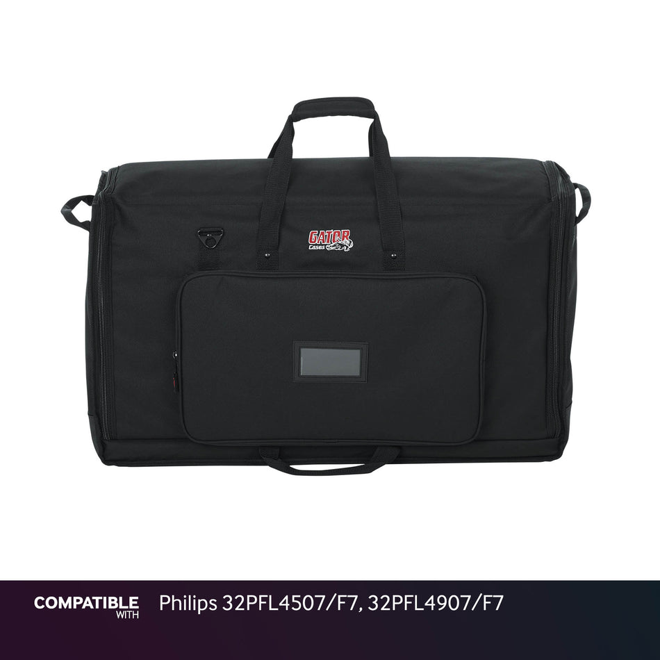 Gator LCD Screen Gig Bag for Philips 32PFL4507/F7, 32PFL4907/F7