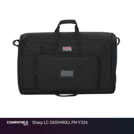Gator LCD Screen Gig Bag for Sharp LC-26SV490U, PN-Y326