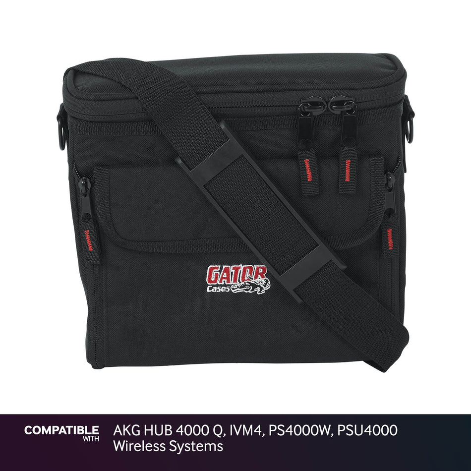 Gator Bag for AKG HUB 4000 Q, IVM4, PS4000W, PSU4000 Wireless Systems