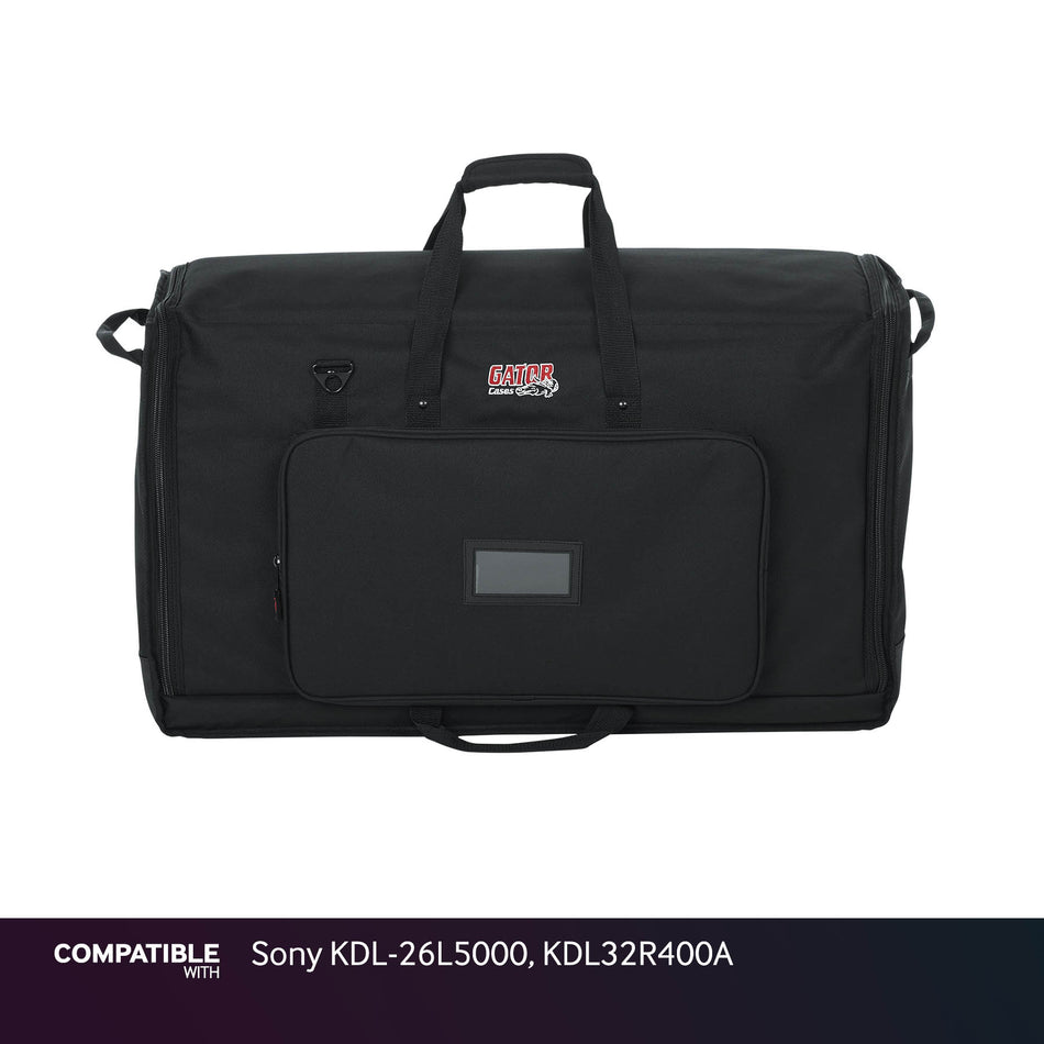 Gator LCD Screen Gig Bag for Sony KDL-26L5000, KDL32R400A