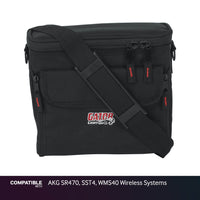 Gator Bag for AKG SR470, SST4, WMS40 Wireless Systems