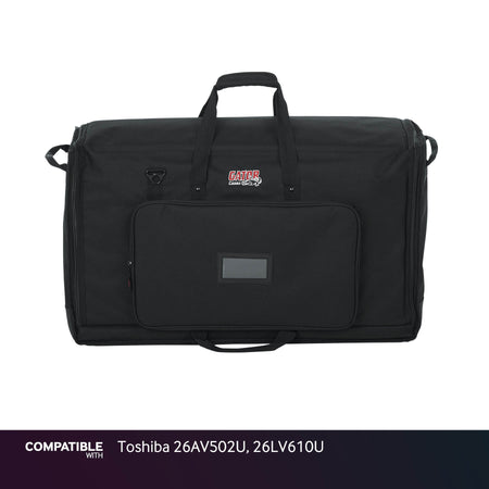 Gator LCD Screen Gig Bag for Toshiba 26AV502U, 26LV610U