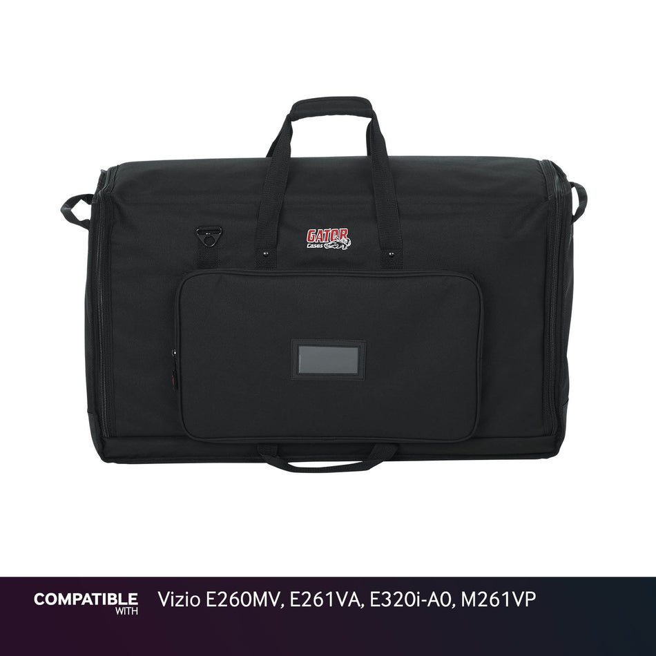 Gator LCD Screen Gig Bag for Vizio E260MV, E261VA, E320i-A0, M261VP