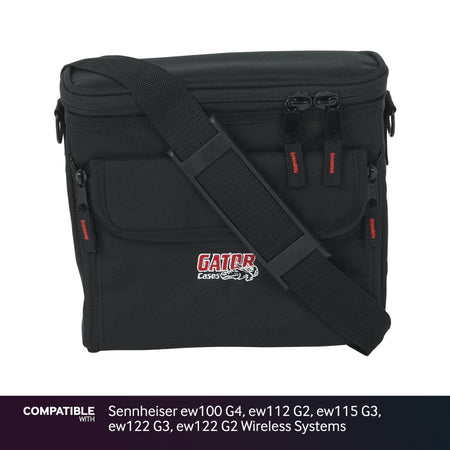 Gator Bag for Sennheiser ew100 G4, ew112 G2, ew115 G3, ew122 G3, ew122 G2 Wireless Systems