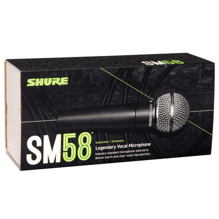Shure SM58 6-Pack with Stands & XLR Cables