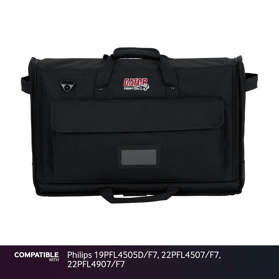 Gator LCD Screen Gig Bag for Philips 19PFL4505D/F7, 22PFL4507/F7, 22PFL4907/F7