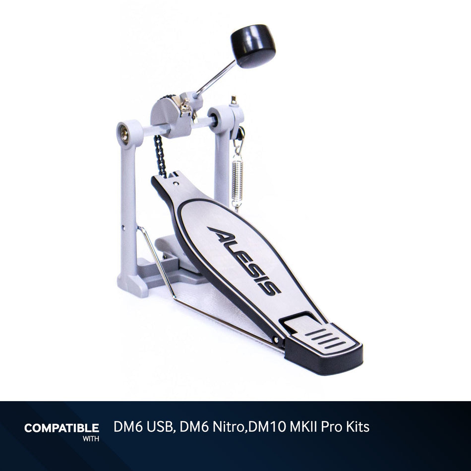 Alesis Chain-Drive Kick Pedal for DM6 USB, DM6 Nitro,DM10 MKII Pro Kits