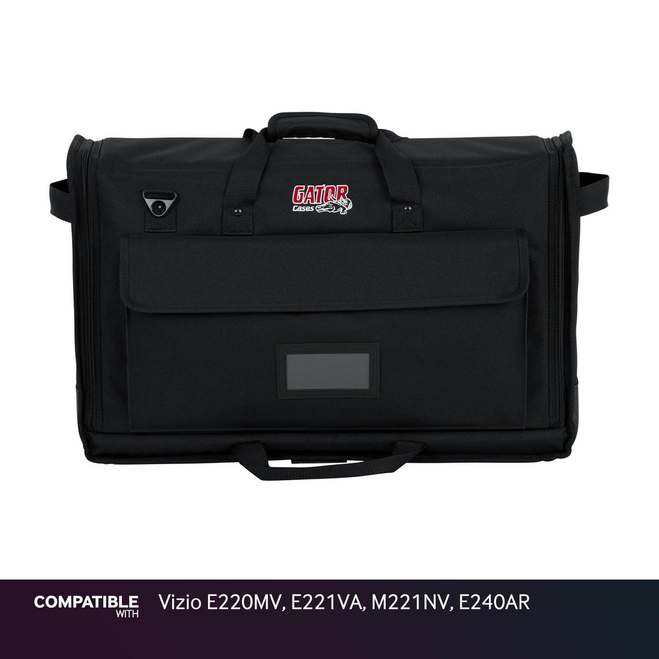 Gator LCD Screen Gig Bag for Vizio E220MV, E221VA, M221NV, E240AR