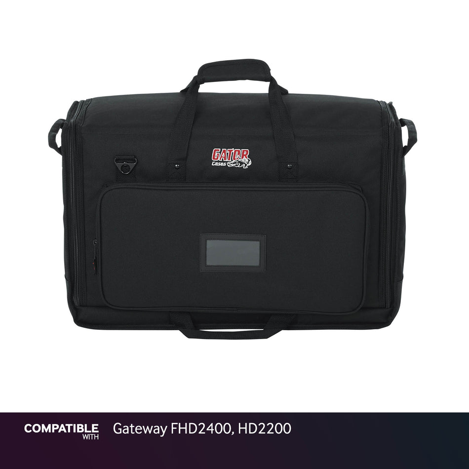 Gator LCD Screen Gig Bag for Gateway FHD2400, HD2200