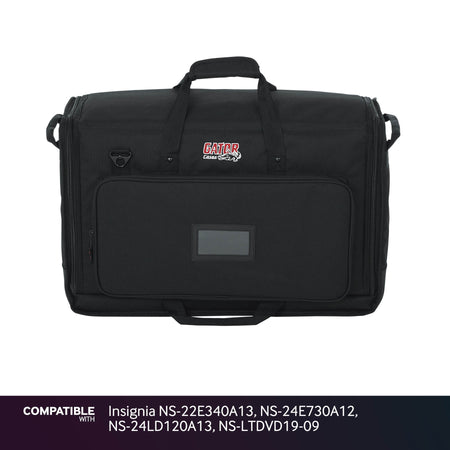 Gator LCD Screen Gig Bag for Insignia NS-22E340A13, NS-24E730A12, NS-24LD120A13, NS-LTDVD19-09