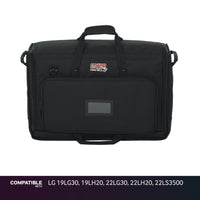 Gator LCD Screen Gig Bag for LG 19LG30, 19LH20, 22LG30, 22LH20, 22LS3500