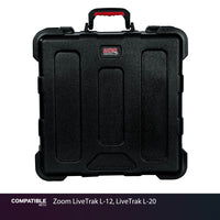 Gator Travel Case for Zoom LiveTrak L-12, LiveTrak L-20