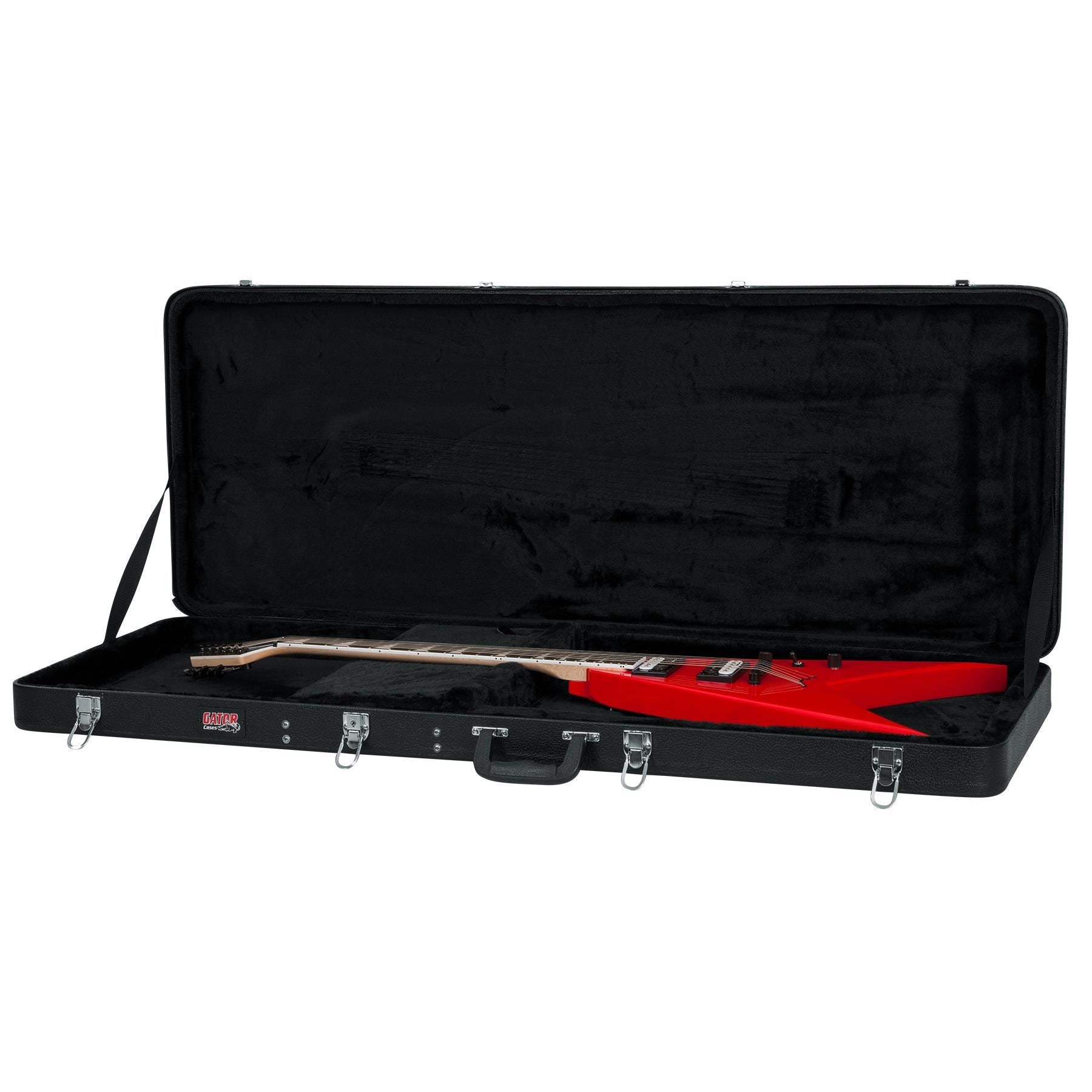 Ibanez DT355 デストロイヤー2 改造品　レザーケース有り Gator Extreme Wood Case for Ibanez 1984 DT 350 Star Destroyer, X