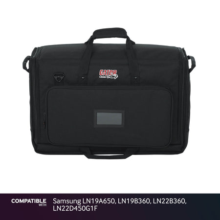 Gator LCD Screen Gig Bag for Samsung LN19A650, LN19B360, LN22B360, LN22D450G1F