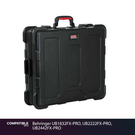 Gator 19x21x6 Travel Case for Behringer UB1832FX-PRO, UB2222FX-PRO, UB2442FX-PRO