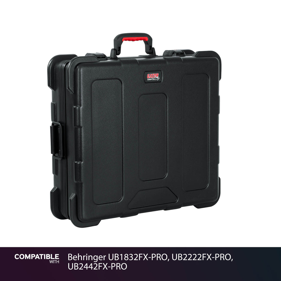 Gator 19x21x6 Travel Case for Behringer UB1832FX-PRO, UB2222FX-PRO, UB2442FX-PRO