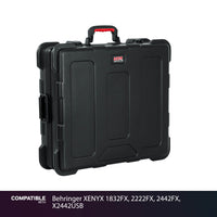 Gator 19x21x6 Travel Case for Behringer XENYX 1832FX, 2222FX, 2442FX, X2442USB