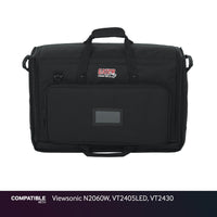 Gator LCD Screen Gig Bag for Viewsonic N2060W, VT2405LED, VT2430