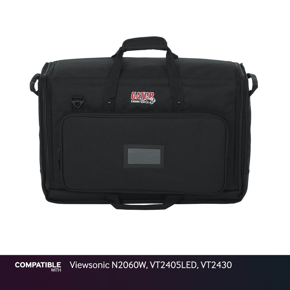 Gator LCD Screen Gig Bag for Viewsonic N2060W, VT2405LED, VT2430