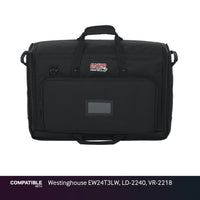 Gator LCD Screen Gig Bag for Westinghouse EW24T3LW, LD-2240, VR-2218