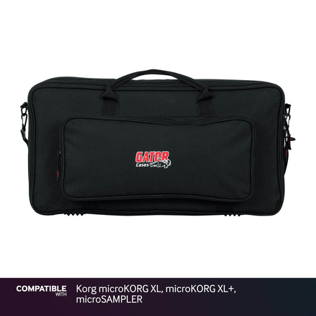 Gator Gig Bag for Korg microKORG XL, microKORG XL+, microSAMPLER