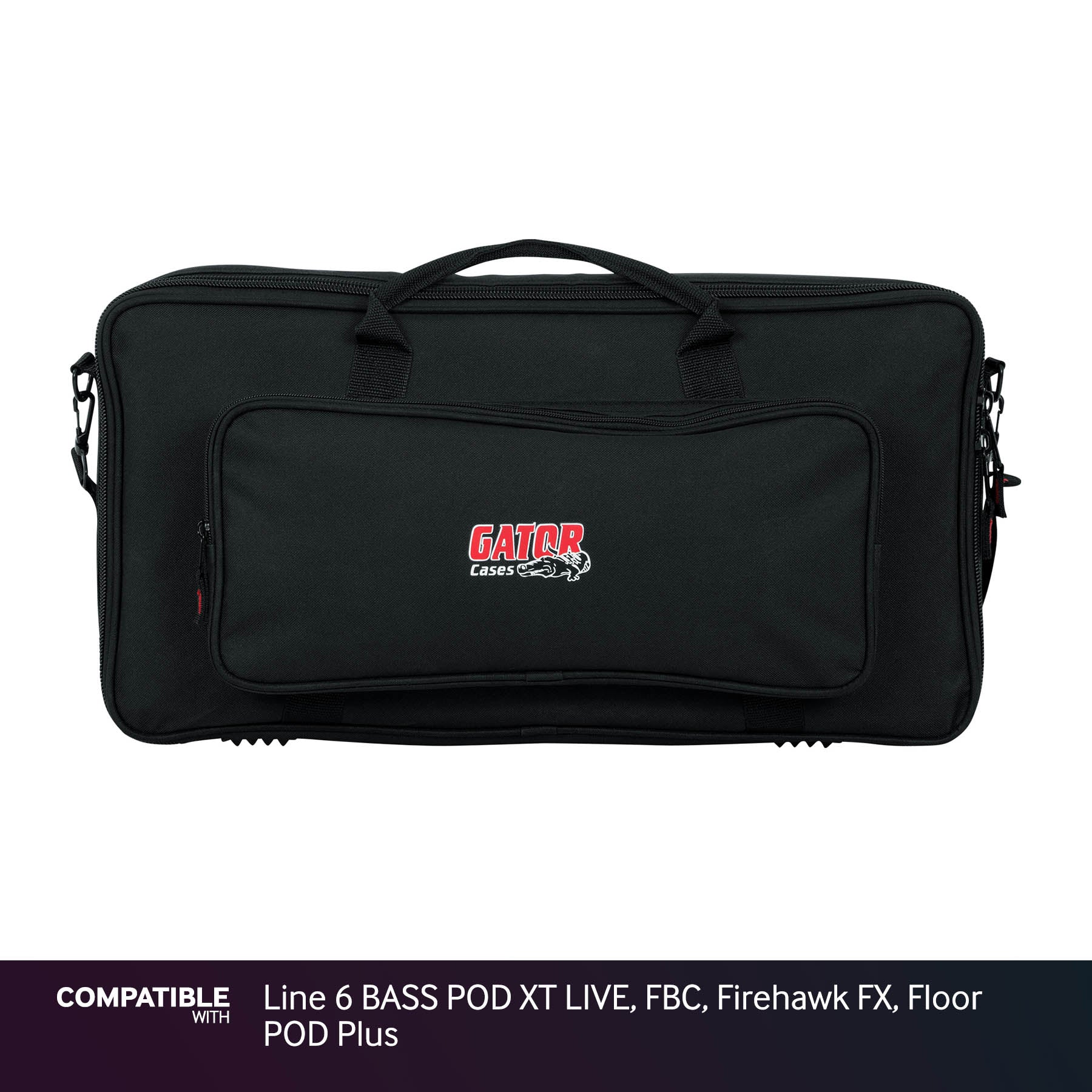 Gator Gig Bag for Line 6 BASS POD XT LIVE, FBC, Firehawk FX, Floor POD Plus