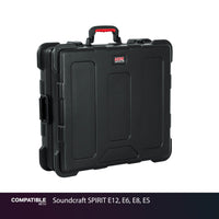 Gator 19x21x6 Travel Case for Soundcraft SPIRIT E12, E6, E8, ES