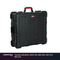 Gator 19x21x6 Travel Case for Yamaha MG20XU, MGP16X, MM1402, MX12/4, MX12/6