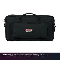 Gator Gig Bag for Novation Bass Station II, FLkey 37, Peak