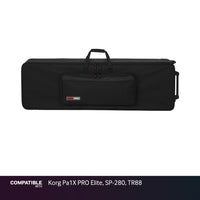 Gator Keyboard Case for Korg Pa1X PRO Elite, SP-280, TR88
