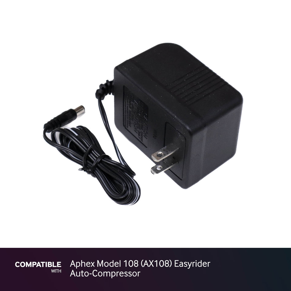 24VAC Power Supply for Aphex Model 108 (AX108) Easyrider Auto-Compressor