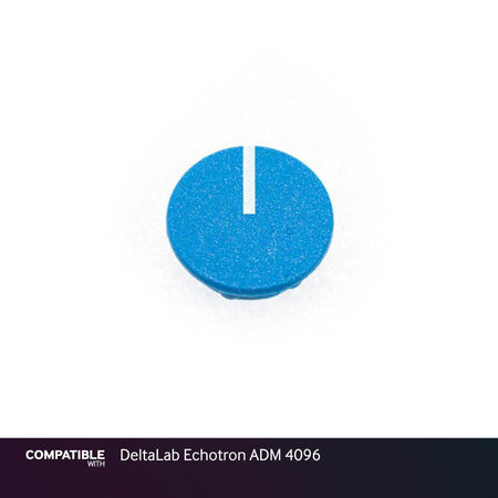 Blue Knob Cap with Line for DeltaLab Echotron ADM 4096