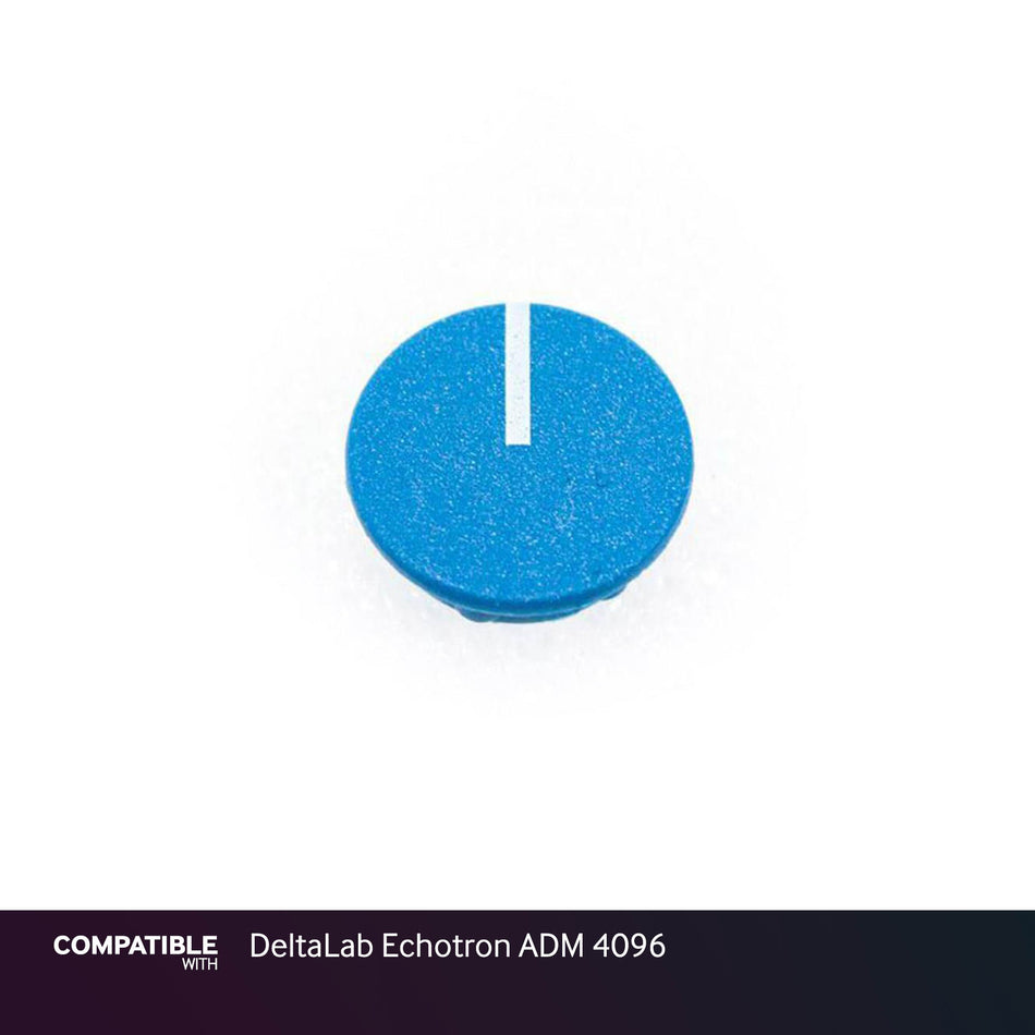 Blue Knob Cap with Line for DeltaLab Echotron ADM 4096