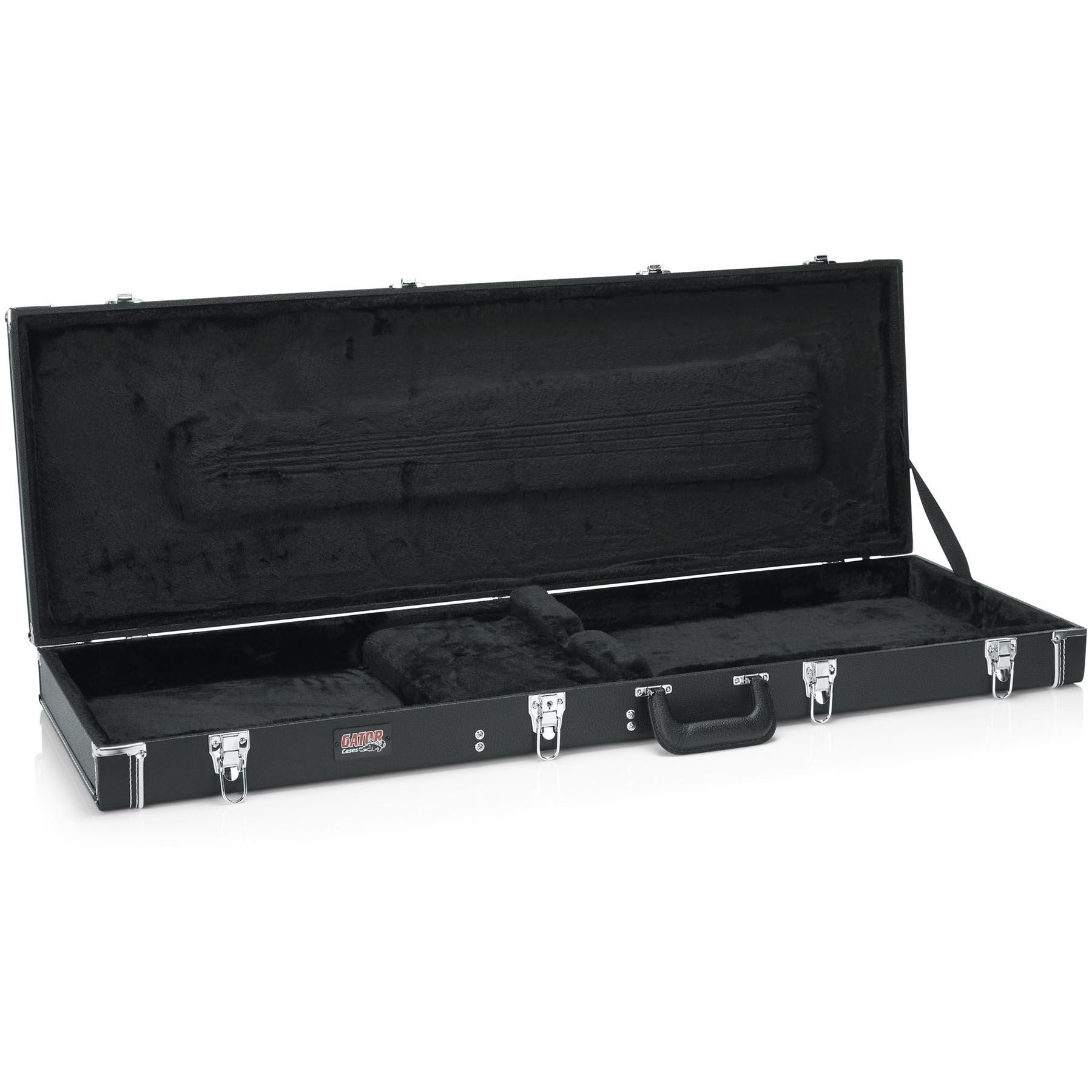 Gator Cases Deluxe Wood Case Fits Yamaha TRBX174 TRBX304 Bass Guitars