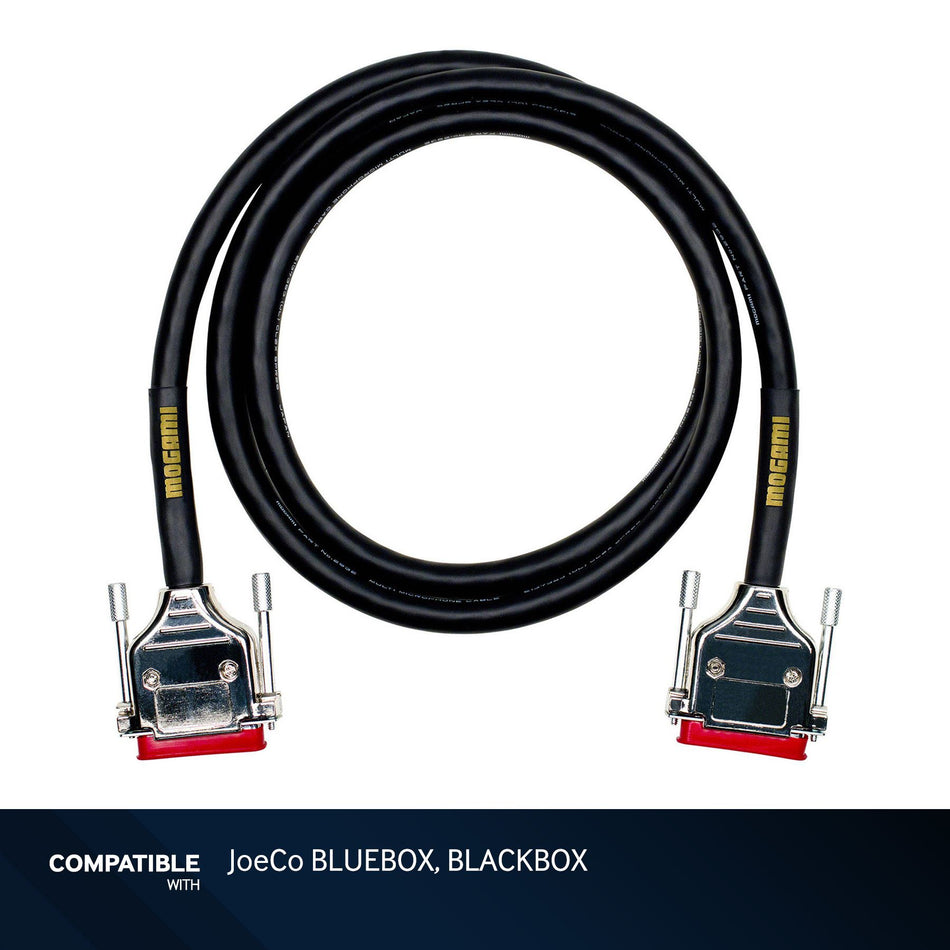 Mogami 5-foot DB-25 to DB-25 Snake for JoeCo BLUEBOX, BLACKBOX