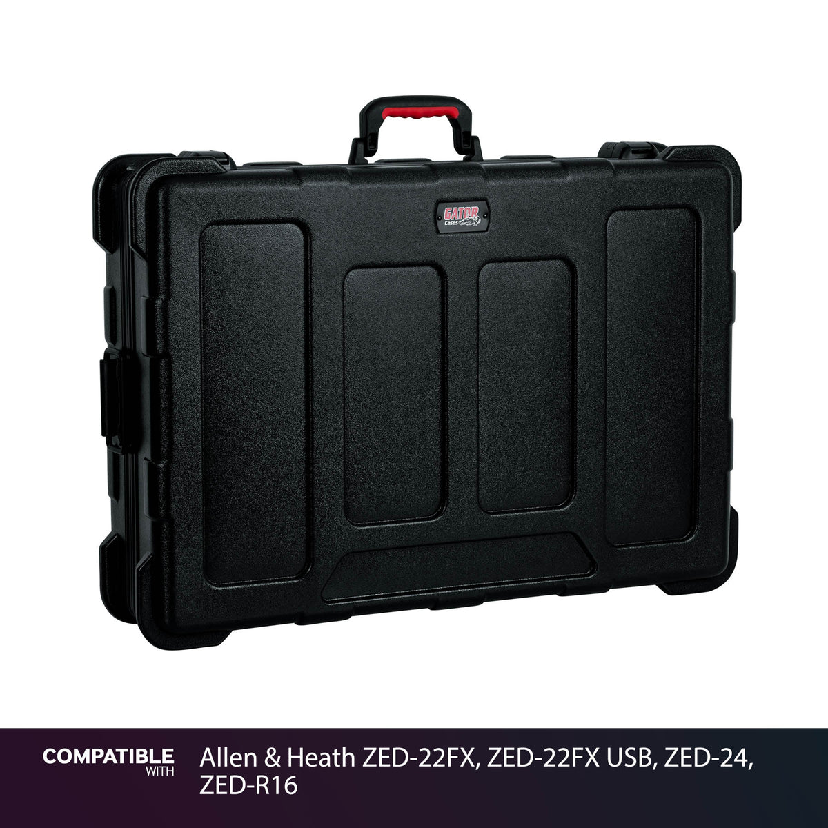 Gator 20x30x6 Travel Case for Allen & Heath ZED-22FX, ZED-22FX USB, ZED-24, ZED-R16