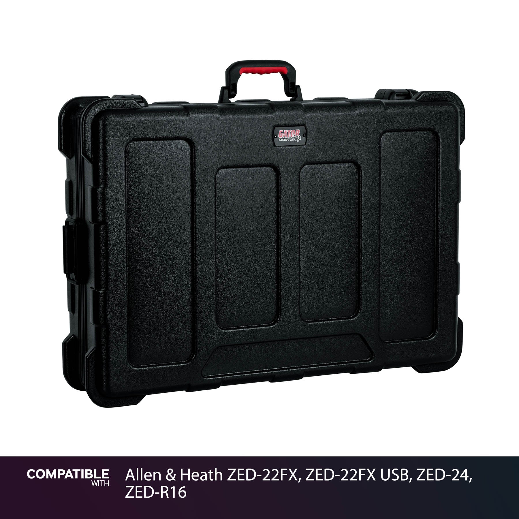 Gator 20x30x6 Travel Case for Allen & Heath ZED-22FX, ZED-22FX USB, ZED-24, ZED-R16