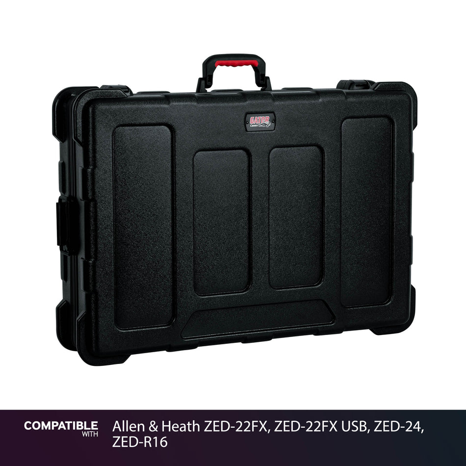 Gator 20x30x6 Travel Case for Allen & Heath ZED-22FX, ZED-22FX USB, ZED-24, ZED-R16